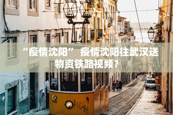 “疫情沈阳” 疫情沈阳往武汉送物资铁路视频？