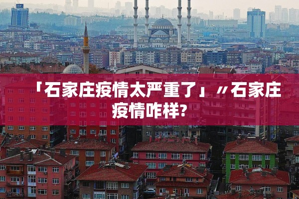 「石家庄疫情太严重了」〃石家庄疫情咋样?