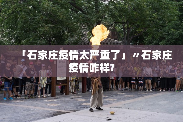 「石家庄疫情太严重了」〃石家庄疫情咋样?