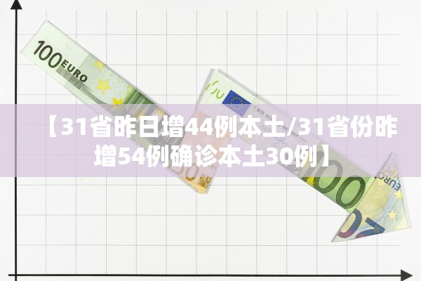 【31省昨日增44例本土/31省份昨增54例确诊本土30例】 【31省昨日增44例本土/31省份昨增54例确诊本土30例】