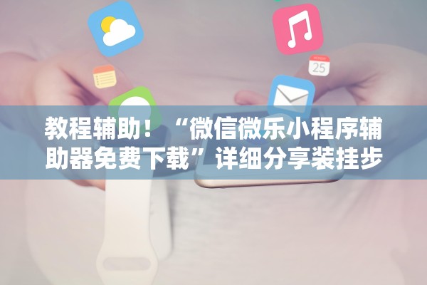 教程辅助！“微信微乐小程序辅助器免费下载”详细分享装挂步骤