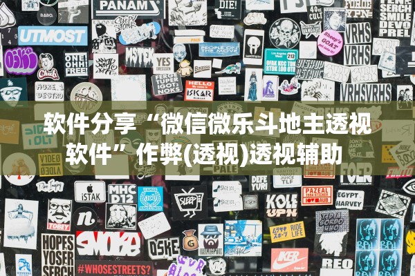 软件分享“微信微乐斗地主透视软件”作弊(透视)透视辅助 