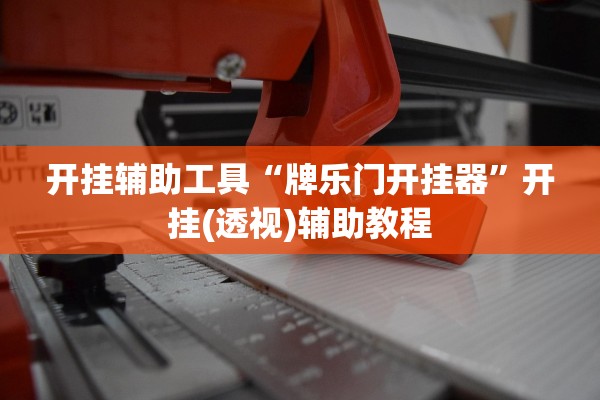 开挂辅助工具“牌乐门开挂器”开挂(透视)辅助教程