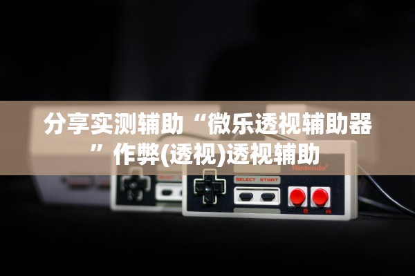 分享实测辅助“微乐透视辅助器”作弊(透视)透视辅助 