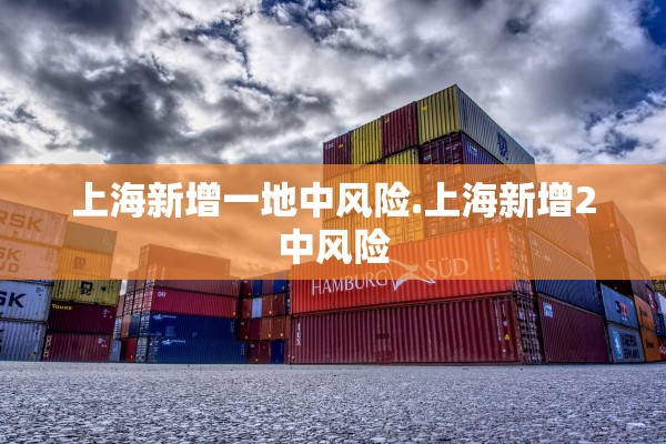 上海新增一地中风险.上海新增2中风险