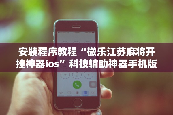 安装程序教程“微乐江苏麻将开挂神器ios”科技辅助神器手机版教程