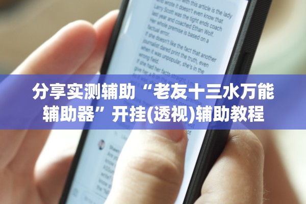 分享实测辅助“老友十三水万能辅助器	”开挂(透视)辅助教程