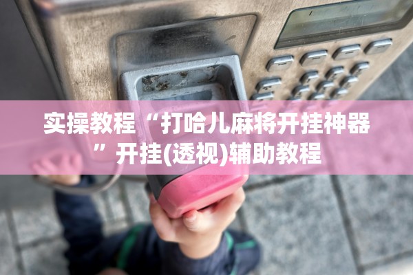 实操教程“打哈儿麻将开挂神器”开挂(透视)辅助教程