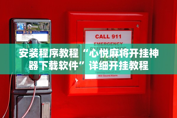 安装程序教程“心悦麻将开挂神器下载软件”详细开挂教程